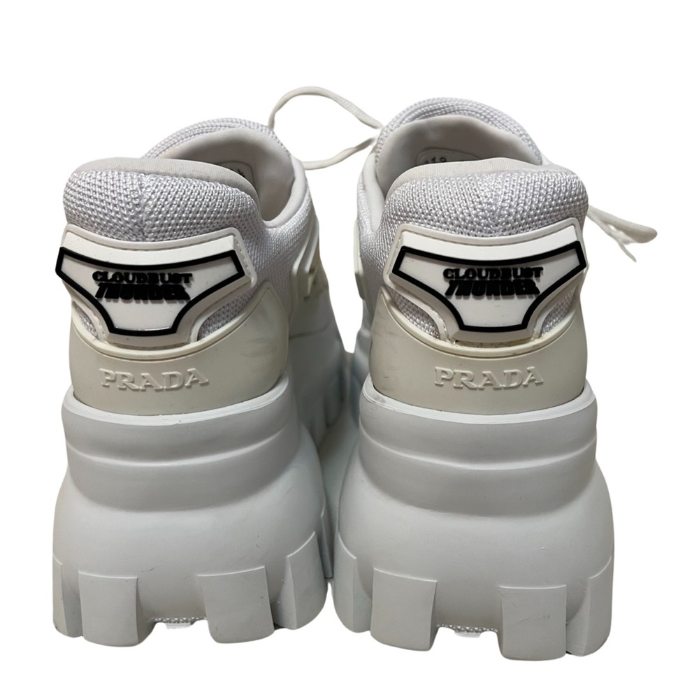 Prada White Cloudbust Sneakers Platform - image 5